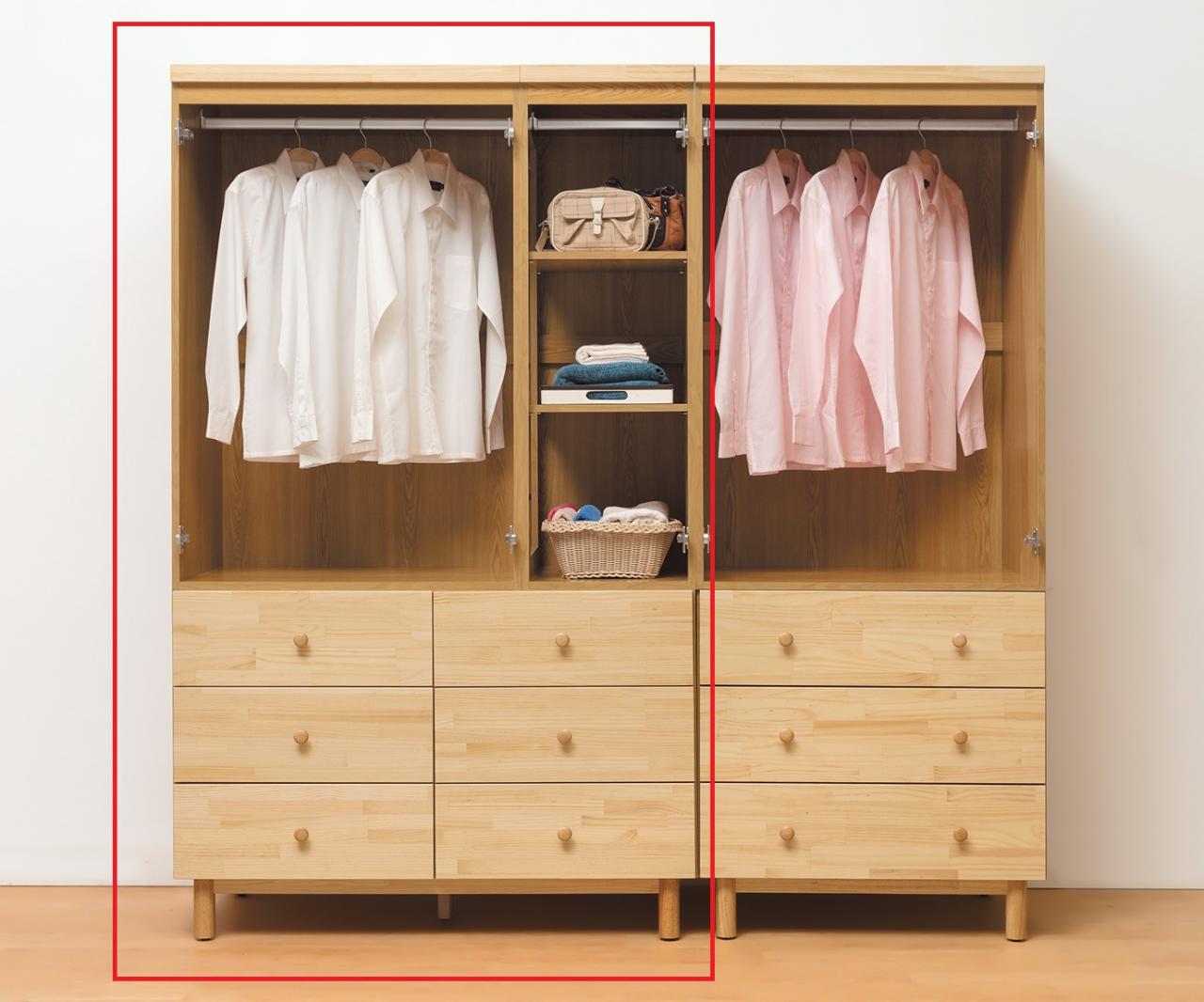 哥本哈根實木 4 × 7 尺衣櫥